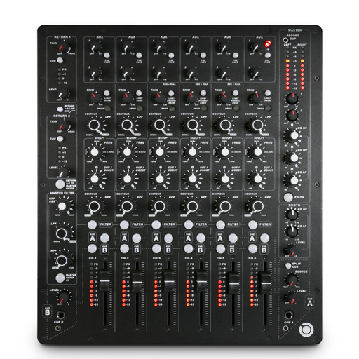 MODEL 1 PLAYdifferently 6-Channel Analog DJ Mixer